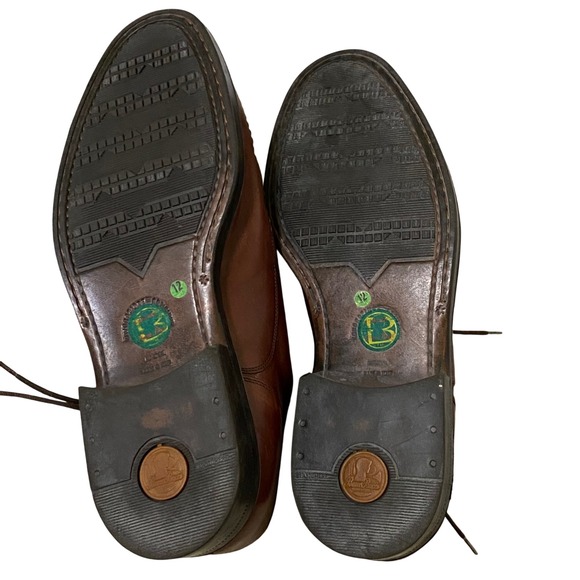 Bacco‎ Bucci Mens Leather Derby Shoes Size 12 Made in Italy Old Money Professor main image 11